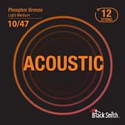 BLACKSMITH Phosphor Bronze Light Medium 10/47 12 String