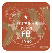 Господин Музыкант B12-fb Комплект струн для 12-струнной гитары, фософрная бронза