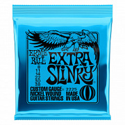 ERNIE BALL 2225 Extra Slinky Nickel Wound Electric Guitar Strings - 8-38 Gauge