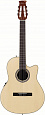 OVATION APPLAUSE AB24CS-4S Mid Cutaway Nylon Natural Satin
