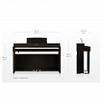 KAWAI CN201B, с банкеткой