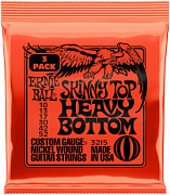 ERNIE BALL 3215 Nickel Wound Slinky Skinny Top Heavy Bottom 10-52