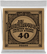ERNIE BALL 1840 Earthwood Phosphor Bronze .040