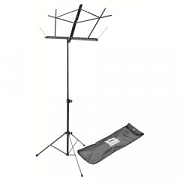OnStage SM7122BB - пюпитр в комплекте в сумкой, цвет черный